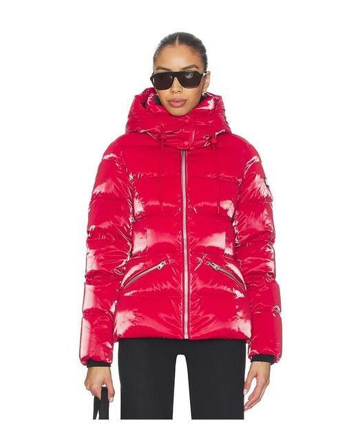 Abrigo Madalyn En Color Rojo Talla (También En S, Xs) Mackage de color Red