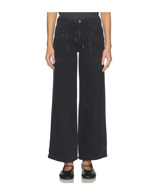 Free People Blue Love Language Pull On Jean