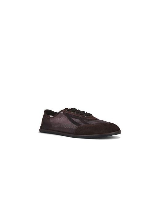 Dear Frances Black Mesh Trainer
