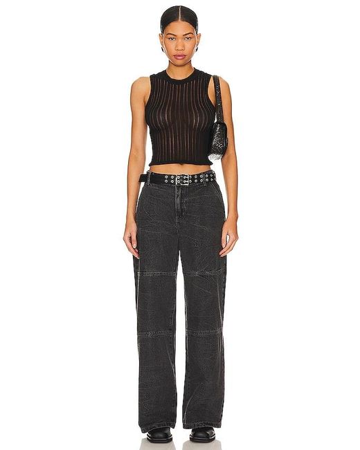superdown Black Riley Top