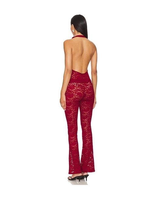 superdown Red Tania Pant Set