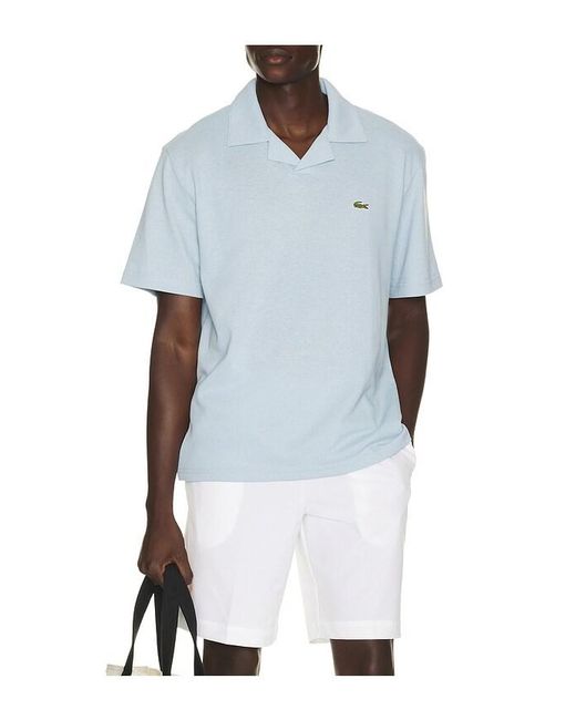 Lacoste White Polo for men
