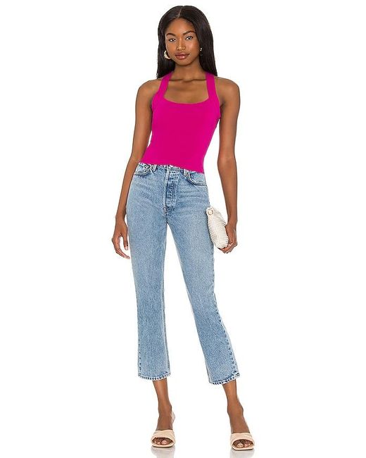 Top Con Lazo En Espalda Tia En Color Fucsia Talla (También En Xs) Nbd de color Multicolor