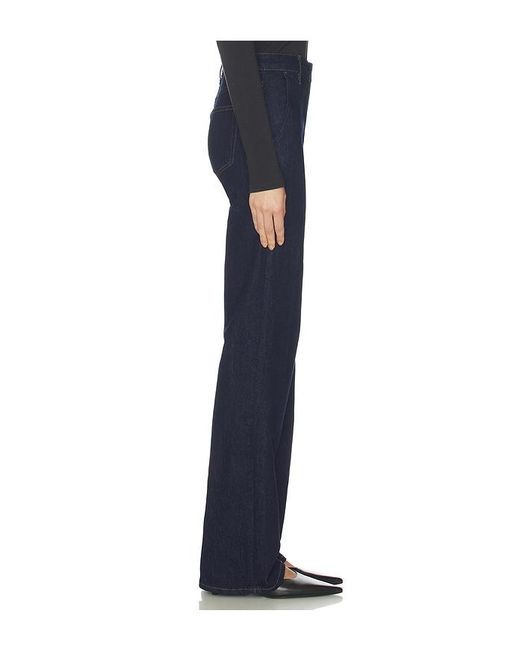 FRAME Blue The Straight Trouser Jeans