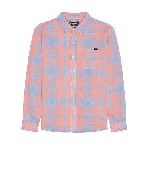 Chubbies Pink The Well Plaid Flannel Shirt for men