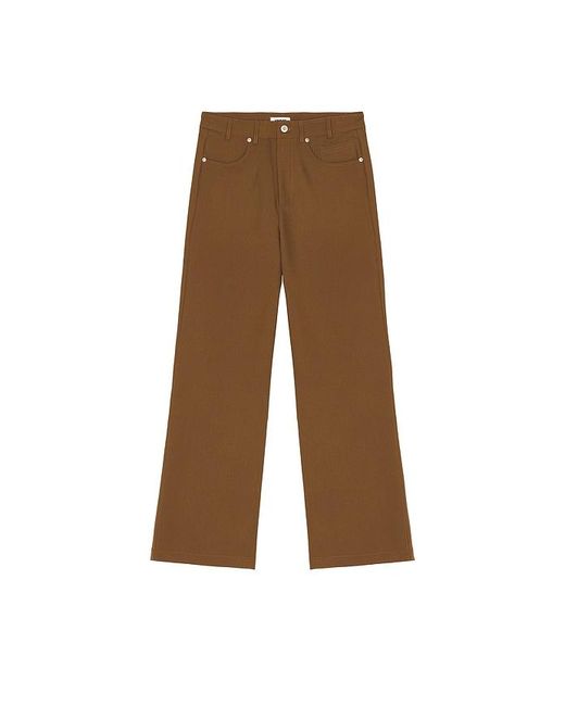 KROST Brown 5-Pocket Trouser for men
