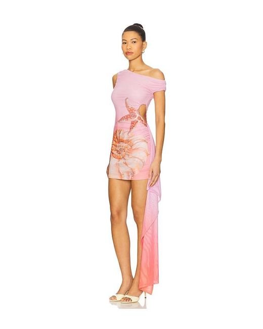 Runaway the Label Red Mara Mini Dress