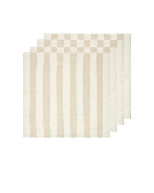 Servilletas En Color Ivory Talla En Hawkins New York de color White