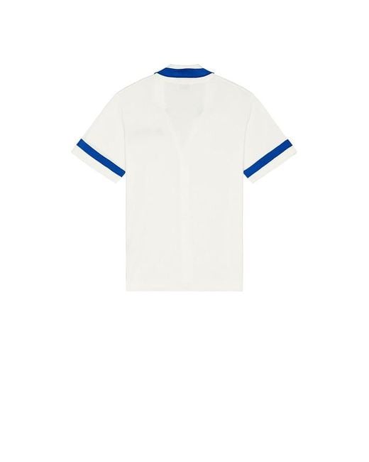 メンズ BLUE SKY INN Paneled Knit シャツ Blue