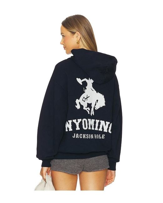Diamond Cross Ranch Blue Wyoming Classic Hoodie