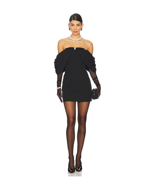 Nana Jacqueline Black Kleid Mit Schleifendetail Kate