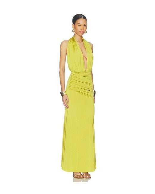 Casona Yellow La Do?A Dress