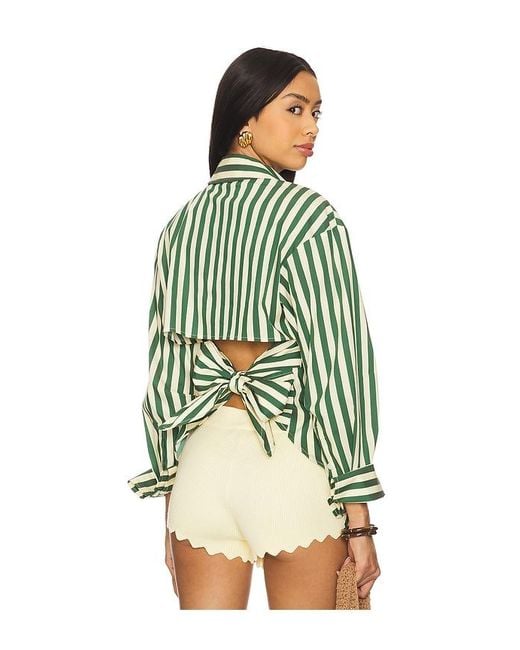 Simon Miller White Loch Poplin Button Up