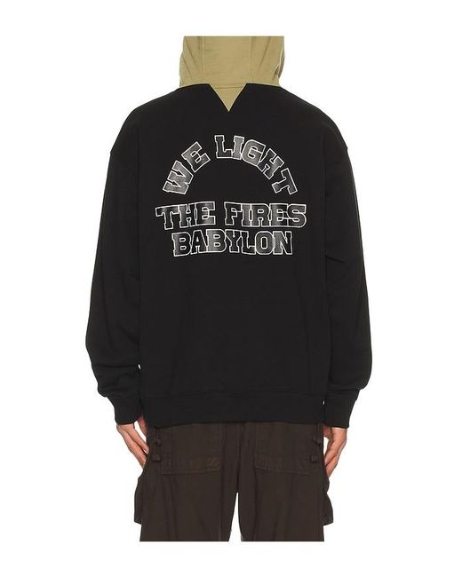 Babylon Black Afterhood Sweatshirt for men