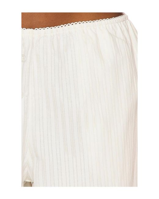 Lioness White Bloom Pant