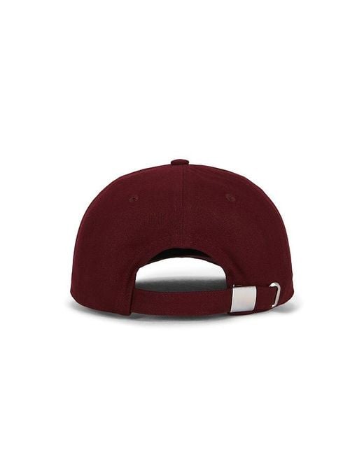 Anine Bing Red Jeremy Baseball Collegiate Cap