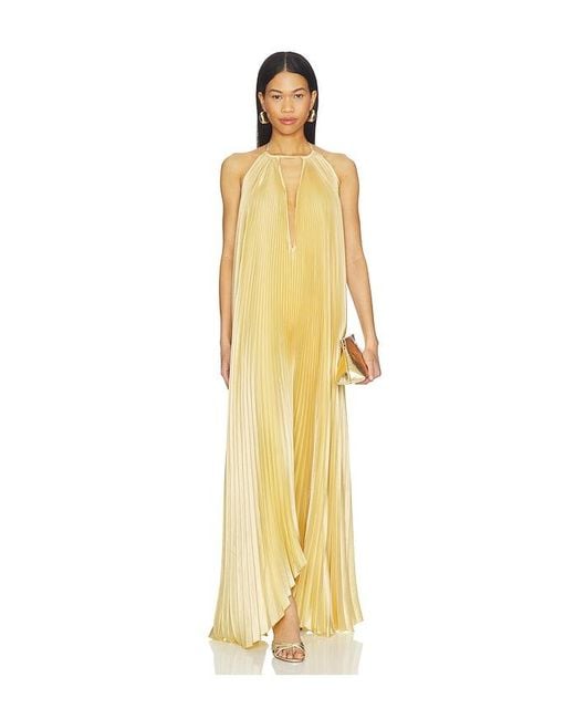 L'idée Metallic Boheme Gown