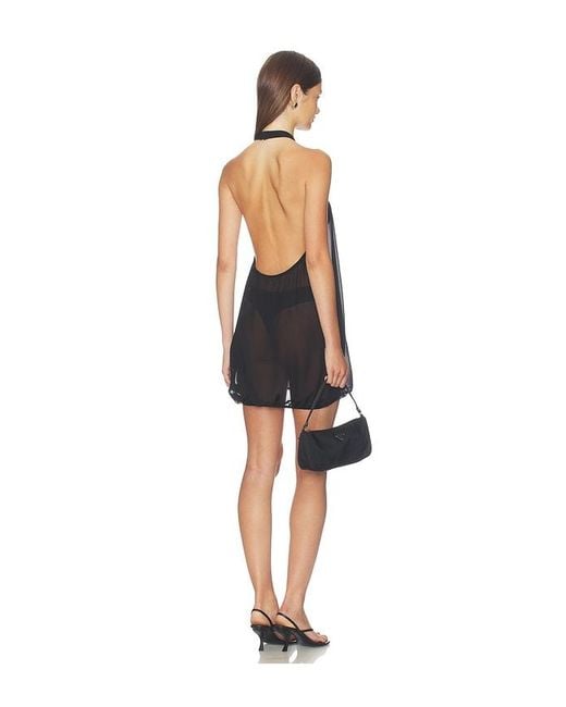 Nii HAI Black Midnight Dress With Bra And Booty Short