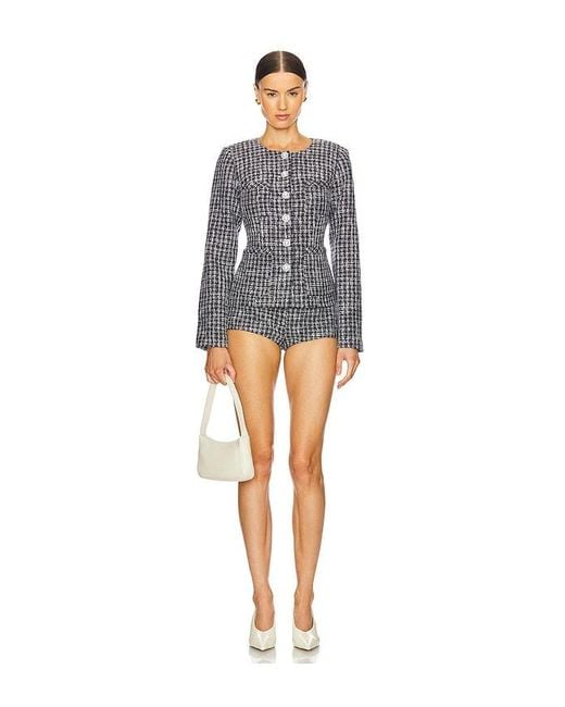 MAJORELLE Blue Evelyn Short
