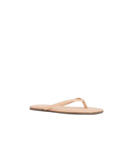 TKEES White Sandale Square Toe Lily