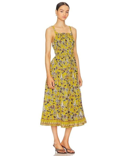 Cleobella Yellow Winona Midi Dress