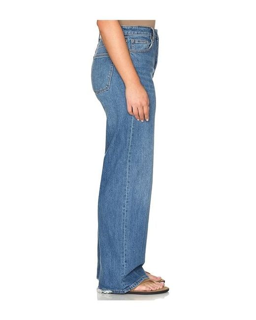 GOOD AMERICAN Blue Vintage High Wide Jeans