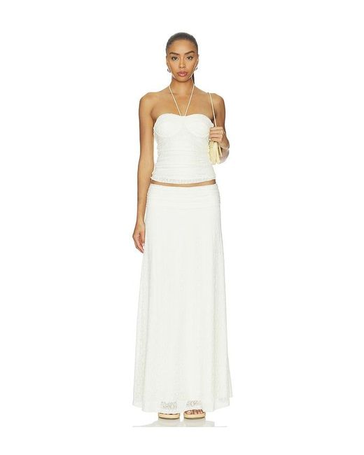 Seven Wonders White Maxikleid Amirah
