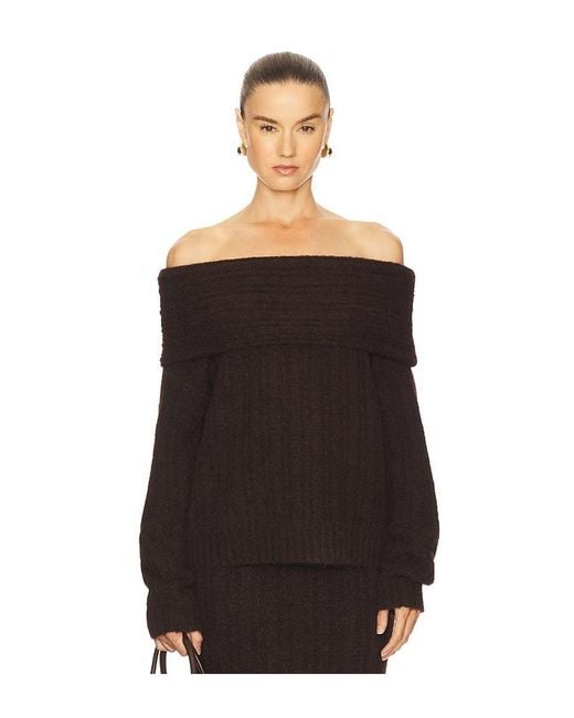 Line & Dot Black Ophelie Sweater
