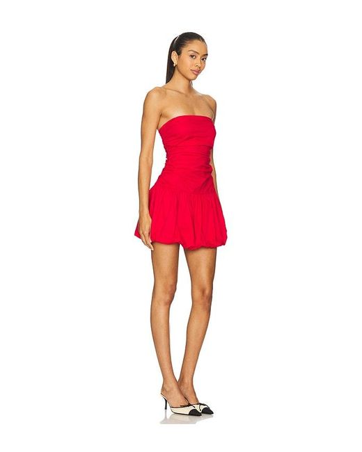 MORE TO COME Red Emah Mini Dress