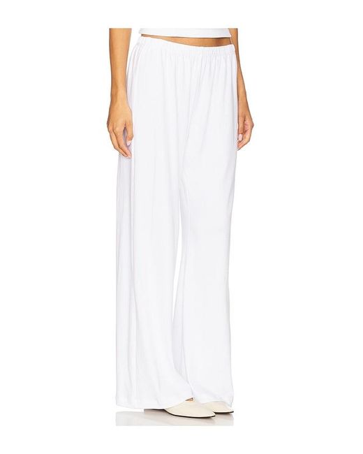 Leset White Nando Lounge Pant
