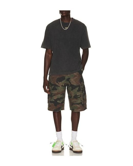 Off-White c/o Virgil Abloh Black Fallen Angel Skate Tee for men
