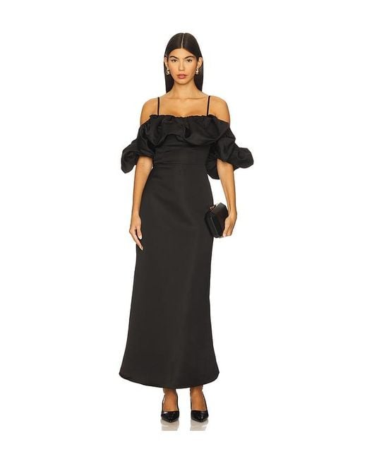 Elliatt Black Sharon Midi Dress