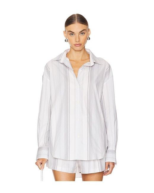 Faithfull The Brand White En Vau Shirt