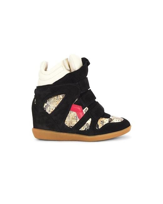 Isabel Marant Black Bekett Sneaker