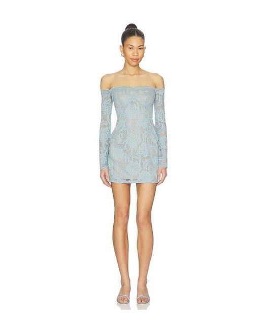 Nookie Blue Alessia Mini Dress