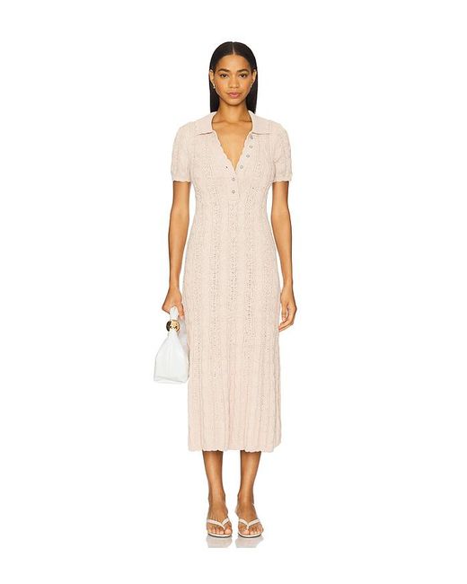 Free People Amory ミディ丈ドレス White