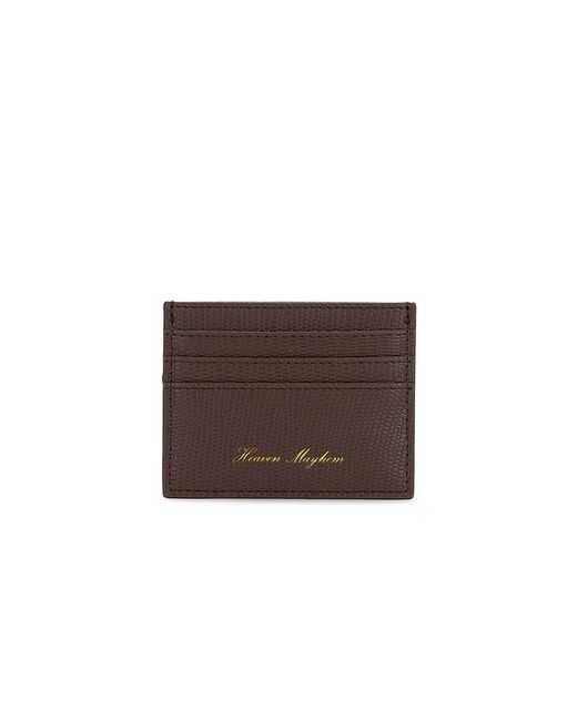 Heaven Mayhem Brown Cardholder