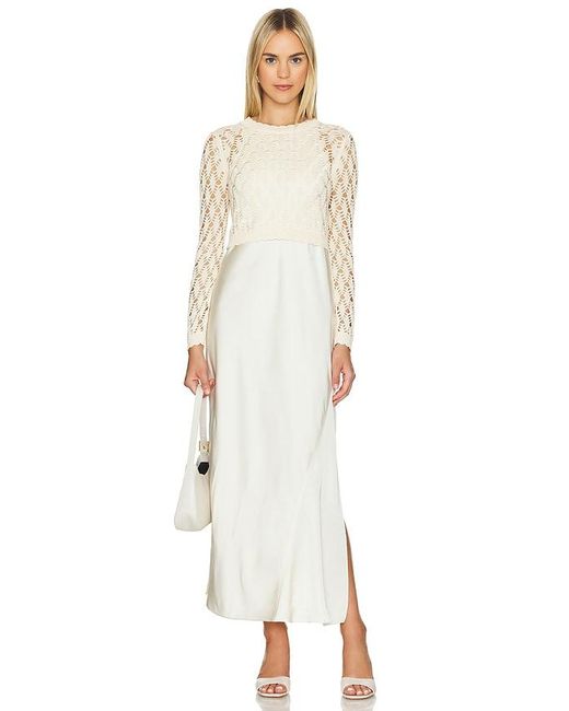 AllSaints White Erin Dress