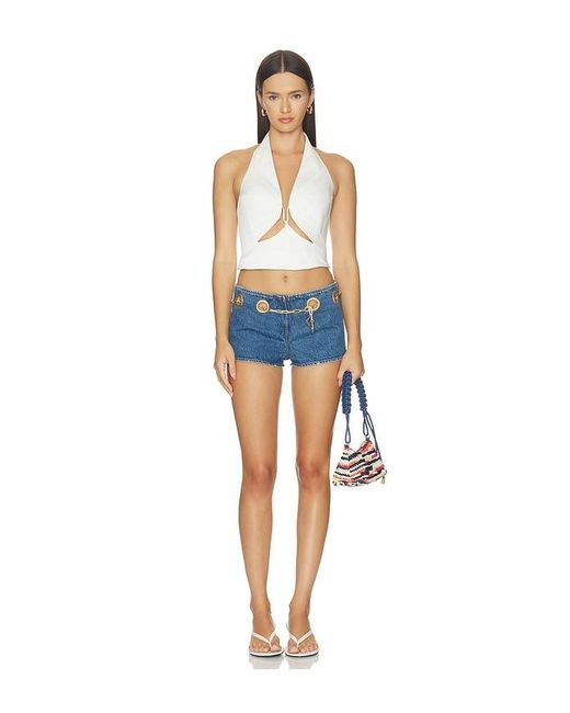 Cult Gaia Red Osa Shoulder Bag