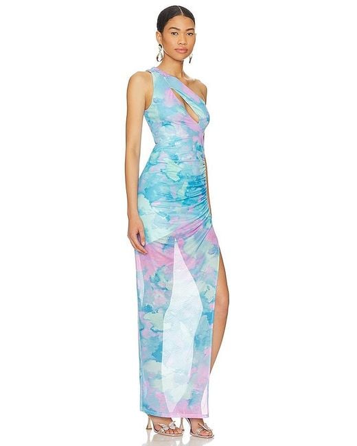 MAJORELLE Blue Dorothea Gown