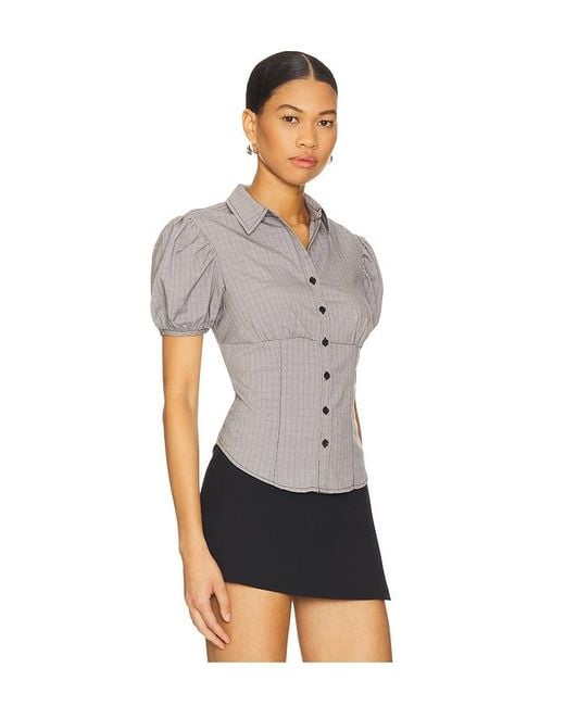Mon Cheri Blouse En Color Gris Talla (También En S, Xs) Lioness de color Multicolor