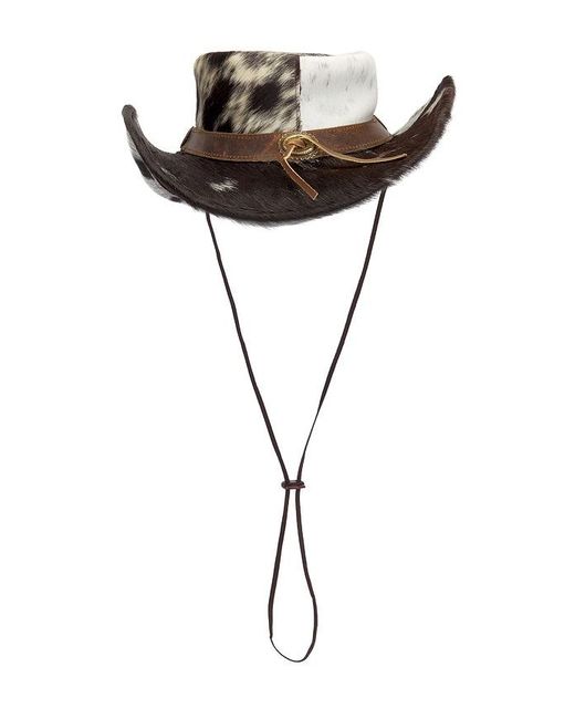 Lamarque Multicolor X Revolve Flynn Cow Hair Cowboy Hat