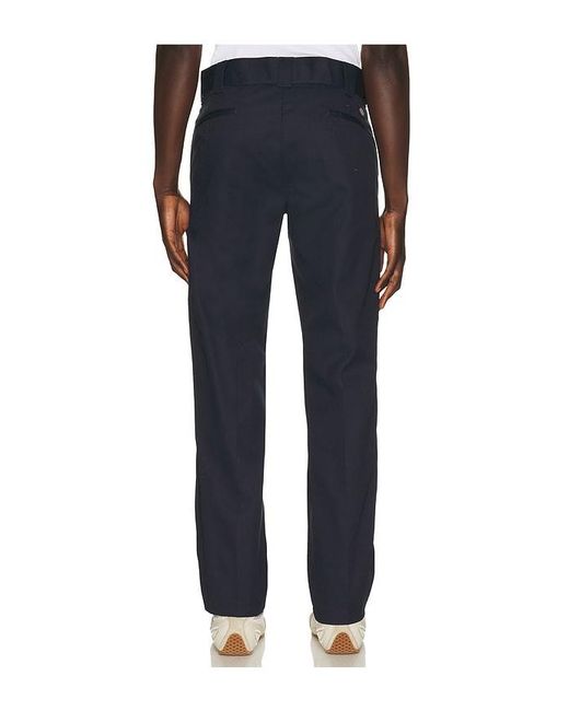 Dickies Blue Slim Straight Work Pant for men