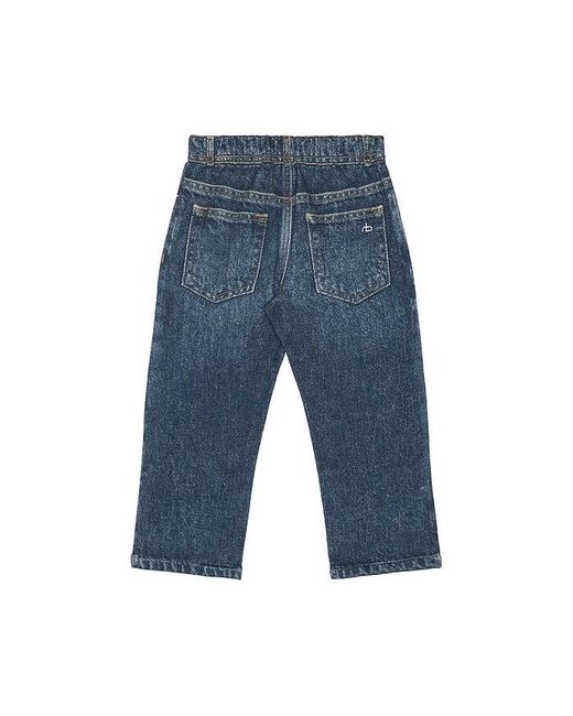 Rag & Bone Blue Mini Miramar Wide Leg