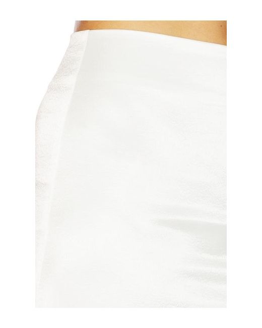 ALL THE WAYS White Leslie Mini Skirt