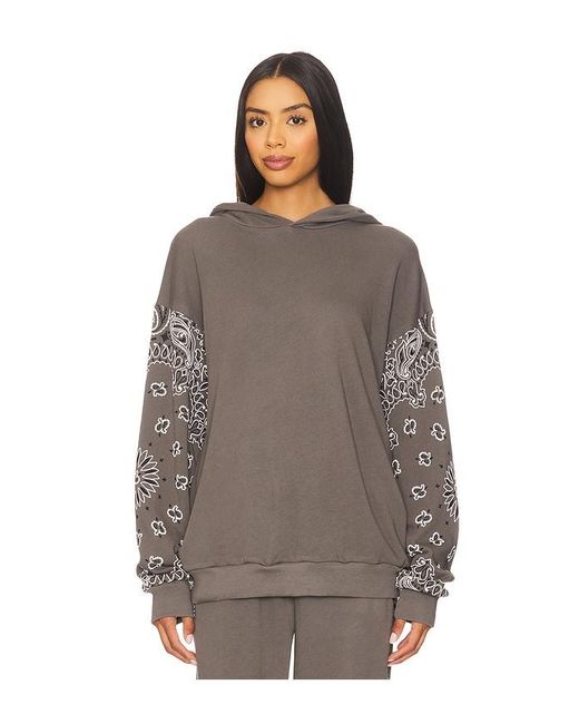 Lauren Moshi Brown Horse Classic Hoodie