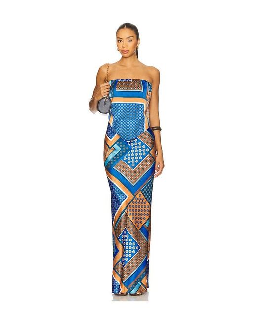 MISA Los Angles Blue Mae Top