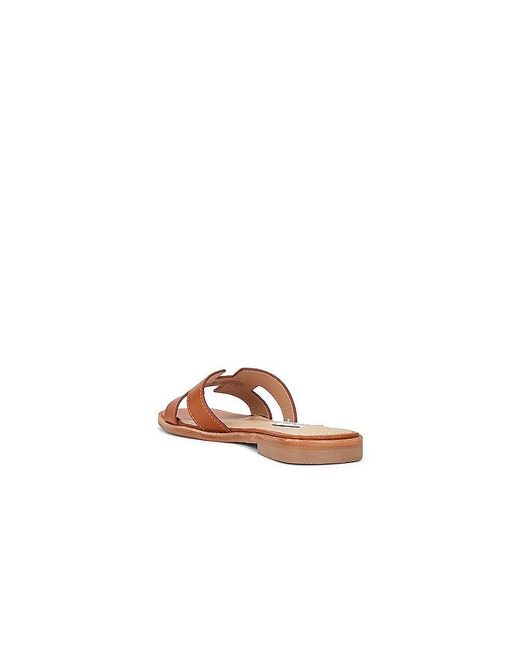 Steve Madden White Hadyn Slide
