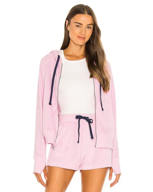 Electric and Rose Cotton Quimby Hoodie in Pink - Lyst