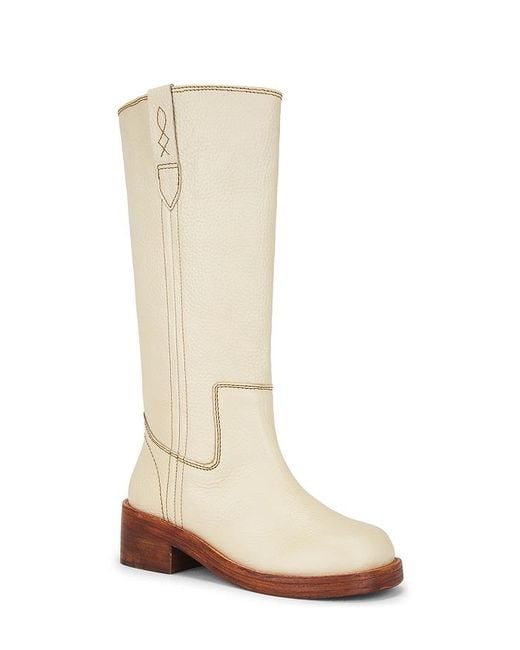 Free People White Blaze Pull On Boot